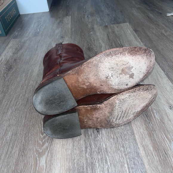 Lucchese Sunset Roper Tan Ranch Hand - Picture 6 of 6